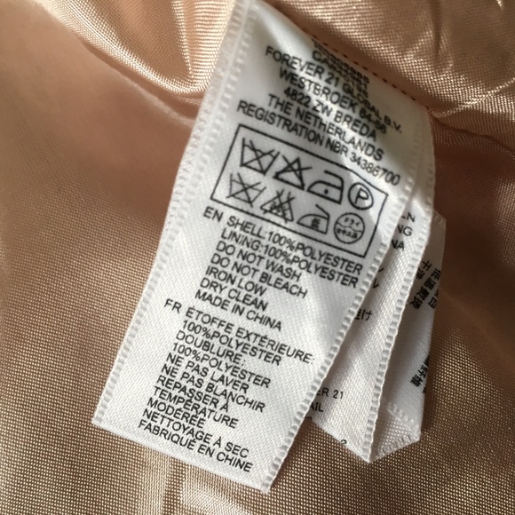 Forever 21 Dusty Rose Jacket with Silver Threads - Picture 7 of 7